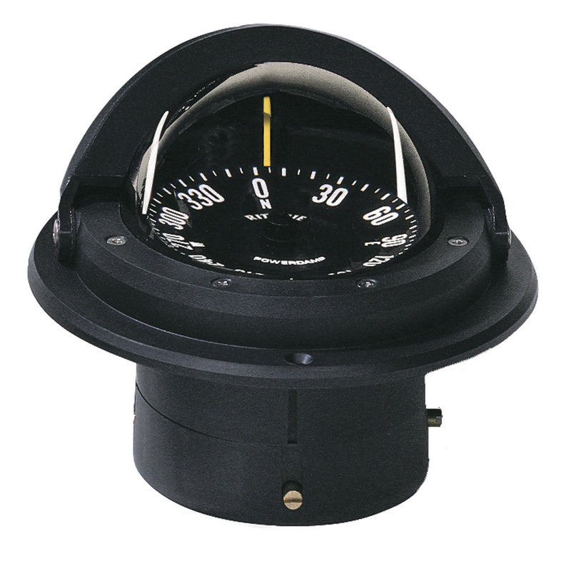 Ritchie Voyager Compass - Flush Mount - Black [F-82]