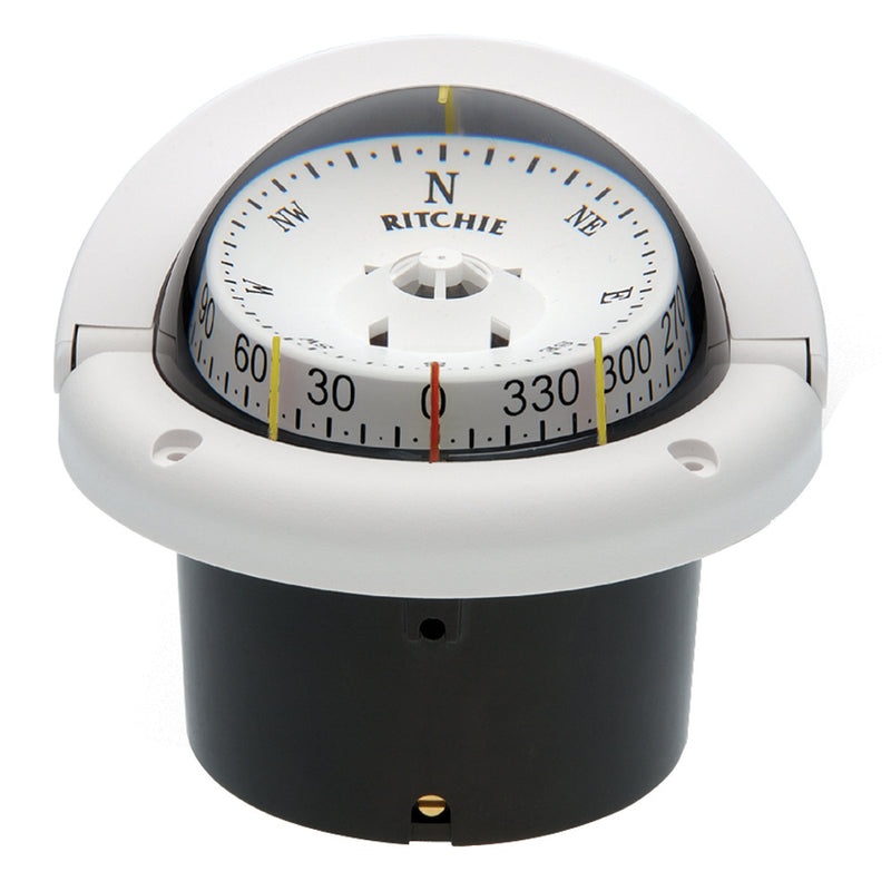 Ritchie Helmsman Compass - Flush Mount - White [HF-743W]