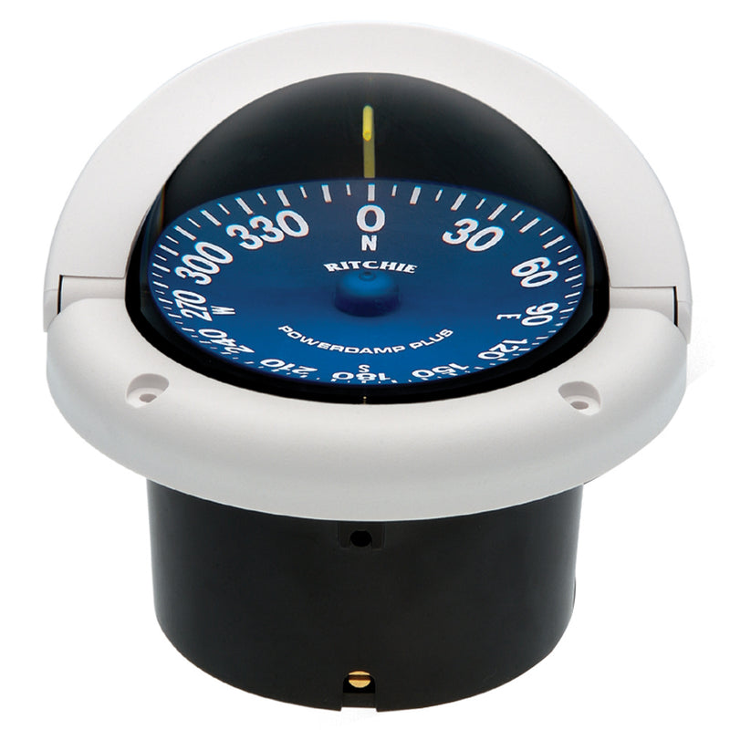 Ritchie SuperSport Compass - Flush Mount - White [SS-1002W]