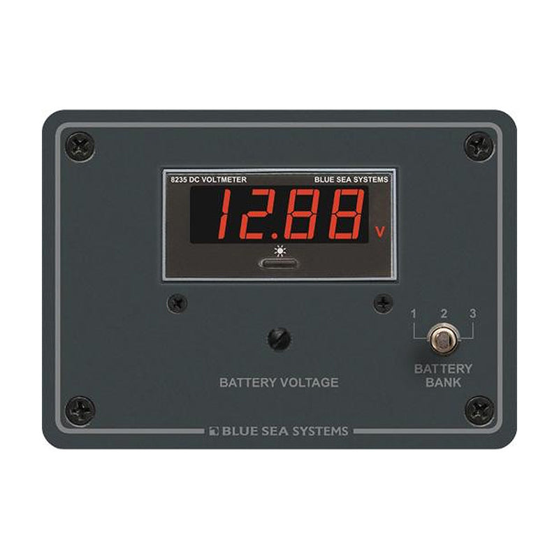 Blue Sea DC Digital Voltmeter Panel [8051]