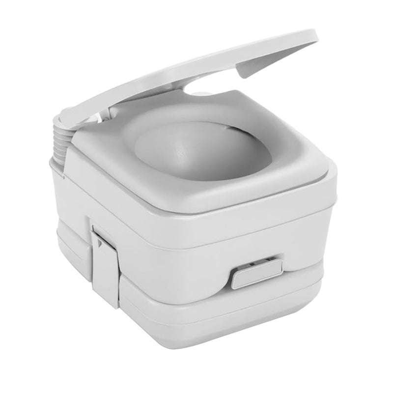 Dometic 964 MSD Portable Toilet w/ Mounting Brackets - 2.5 Gallon - Platinum [311196406]