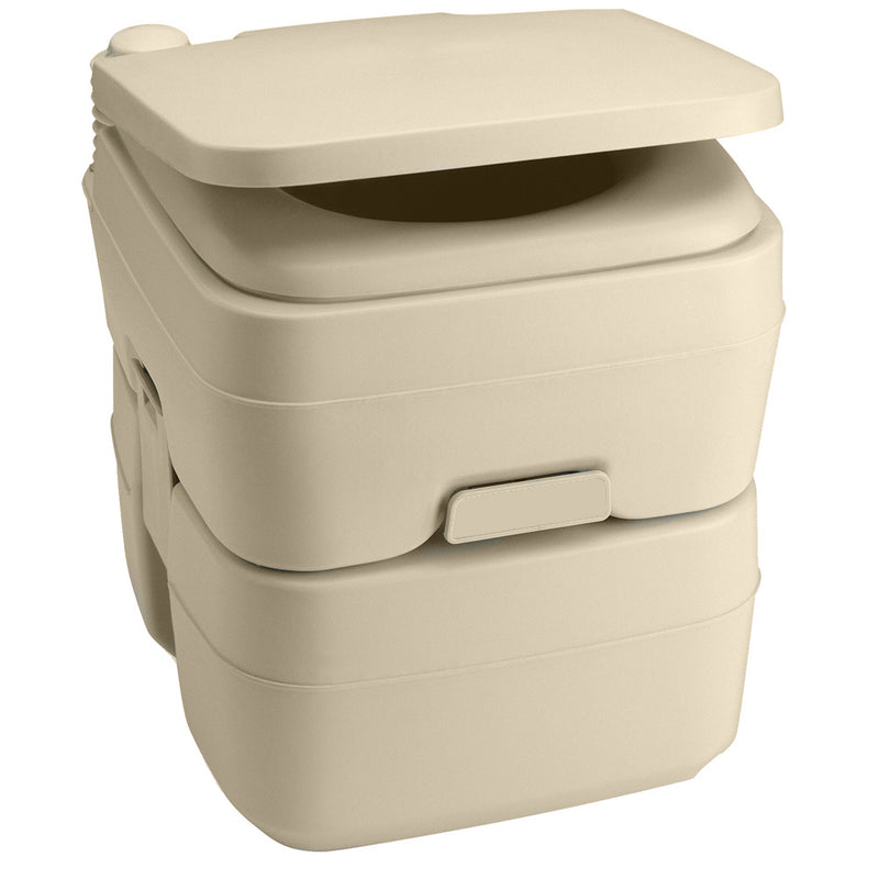 Dometic 965 MSD Portable Toilet w/ Mounting Brackets - 5 Gallon - Parchment [311196502]