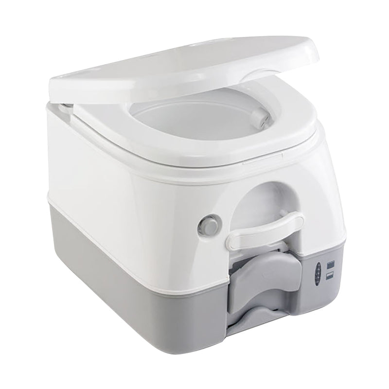 Dometic 974 MSD Portable Toilet w/ Mounting Brackets - 2.6 Gallon - Grey [301197406]
