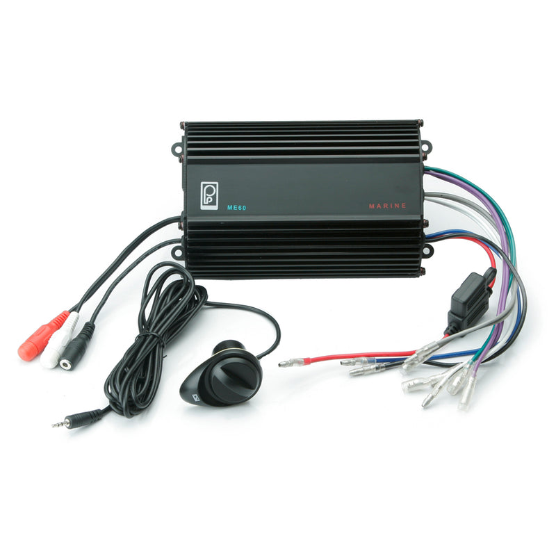 Poly-Planar 4CH, 120W, Audio Amplifier w/ Volume Control [ME-60]