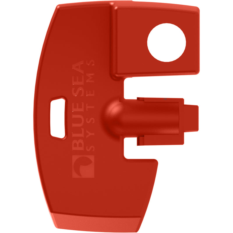 Blue Sea Battery Switch Key Lock Replacement - Red [7903]