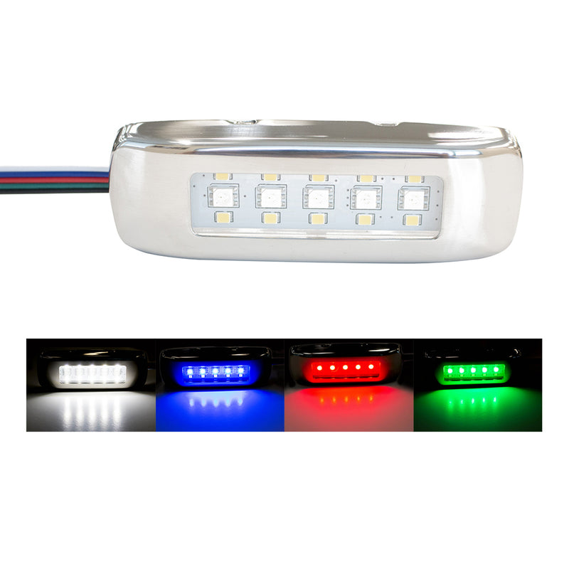 Innovative Lighting RGBW Tri-Lite w/ Stainless Steel Bezel [055-43250-7]
