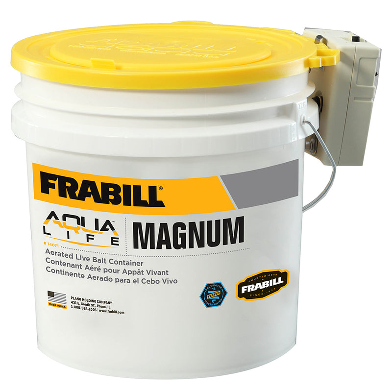 Frabill Magnum Bucket - 4.25 Gallons w/ Aerator [14071]