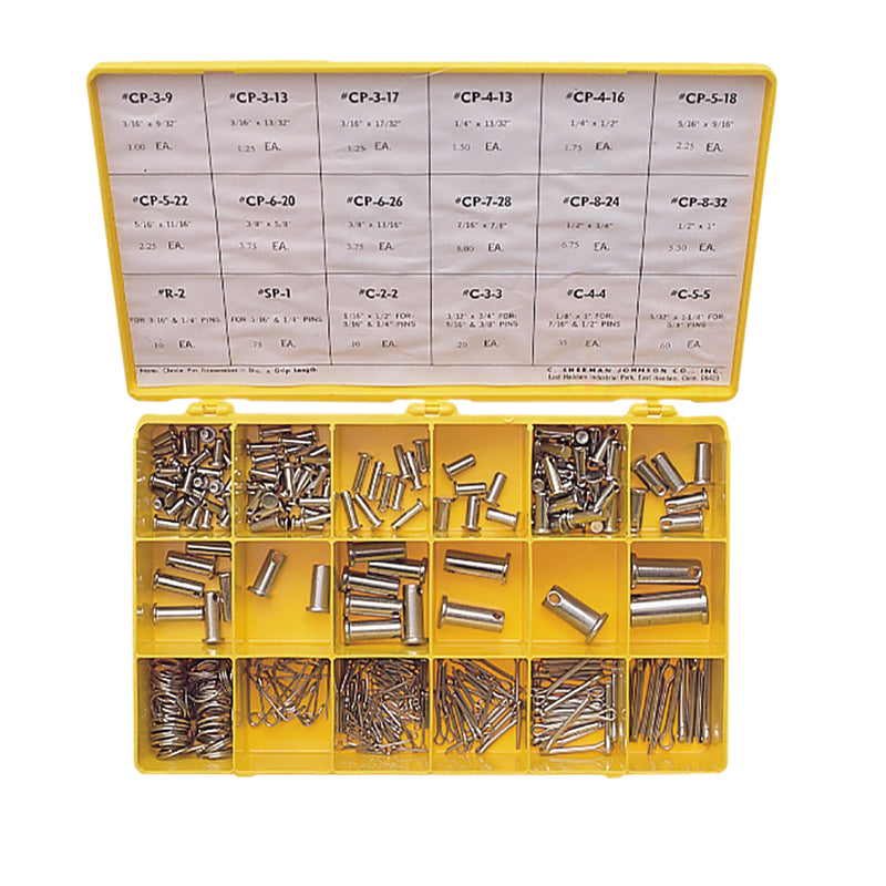 C. Sherman Johnson Cotter, Ring & Clevis Pin Parts Kit [37-503]