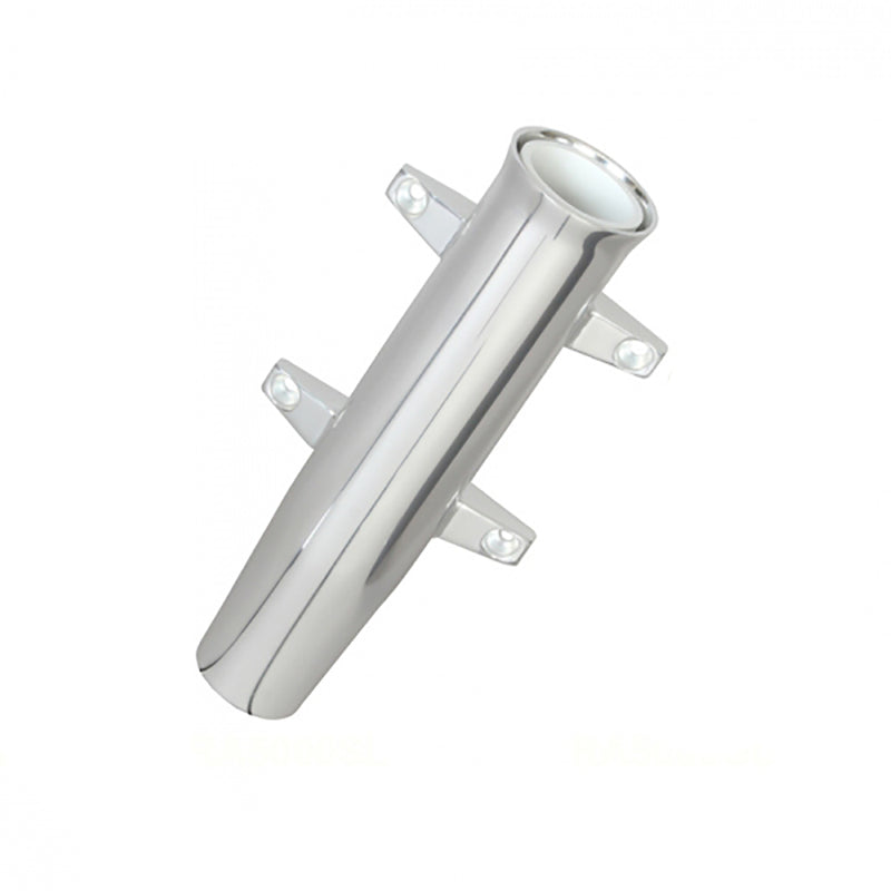 Lee's Aluminum Side Mount Rod Holder - Tulip Style - Silver Anodize [RA5000SL]