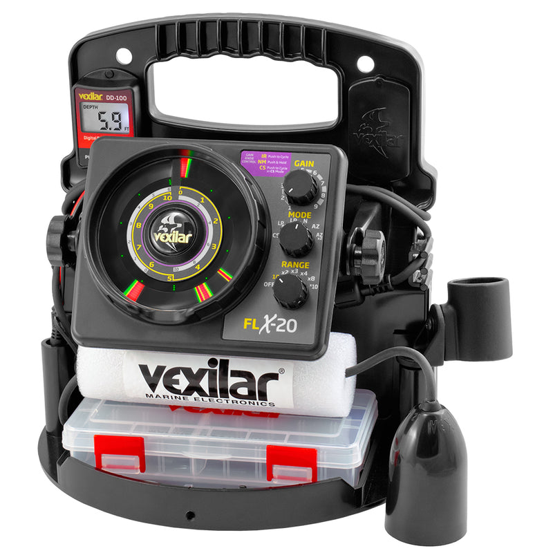 Vexilar FLX-20 Pro Pack II w/12 Ice Ducer w/DD-100 [PPX2012D]