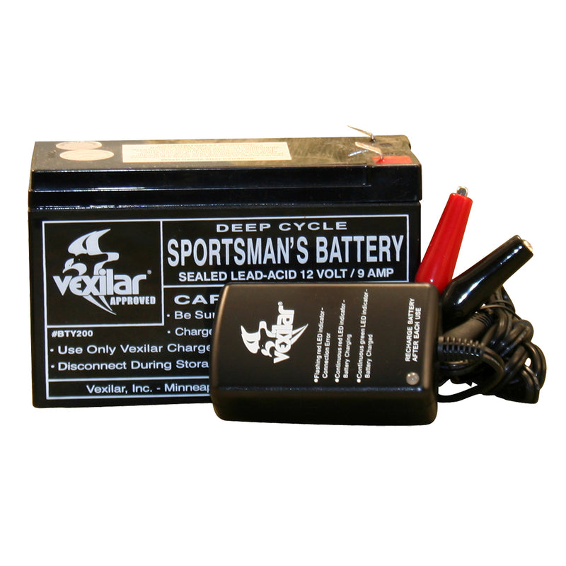Vexilar Battery & Charger [V-120]