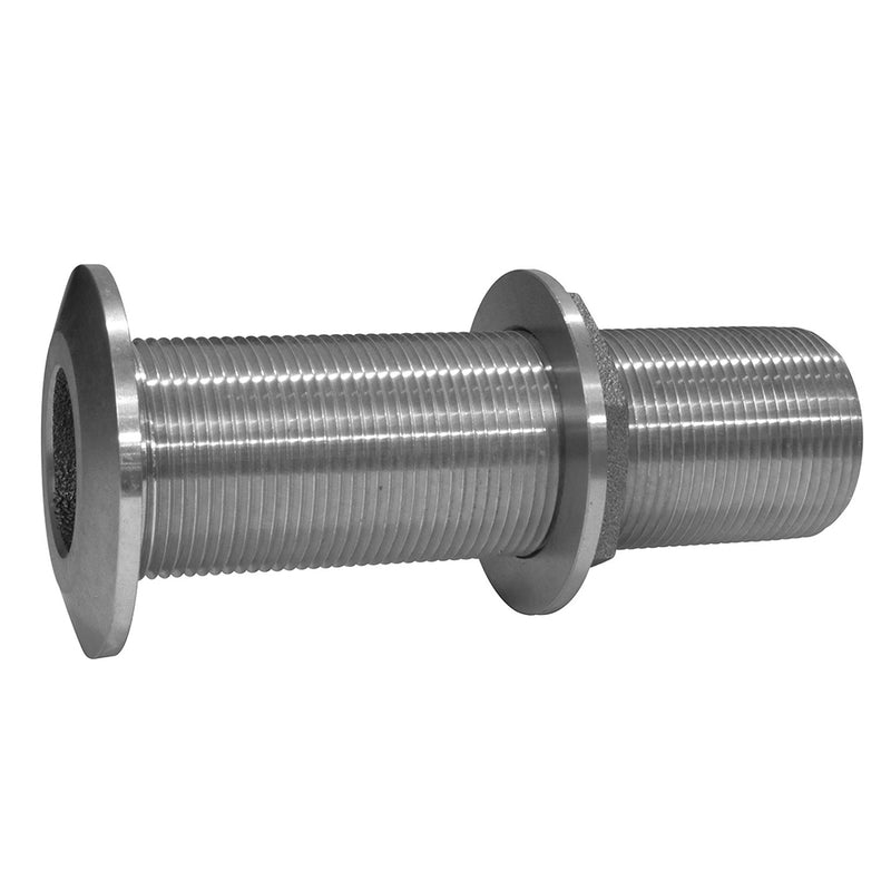 GROCO 1" Stainless Steel Extra Long Thru-Hull Fitting w/ Nut [THXL-1000-WS]
