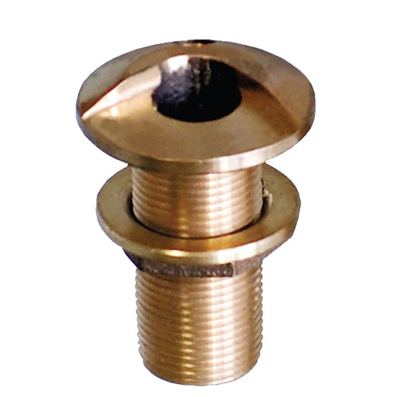 GROCO 1-1/4" Bronze High Speed Thru-Hull Fitting w/ Nut [HSTH-1250-W]