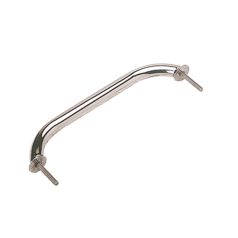Stainless Steel Stud Mount Flanged Hand Rail w/ Mounting Flange - 24" [254224-1]