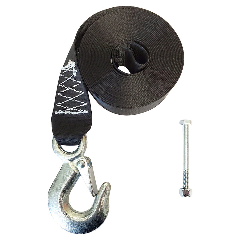 Rod Saver Winch Strap Replacement - 16 ft [WS16]