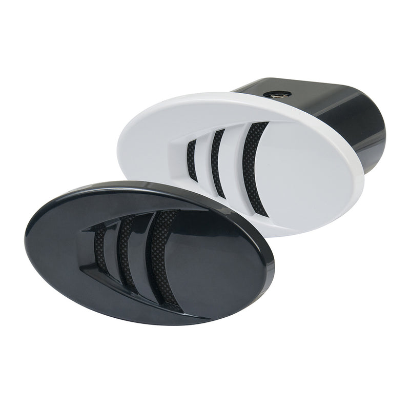 Marinco 12V Drop-In "H" Horn w/ Black & White Grills [10079]