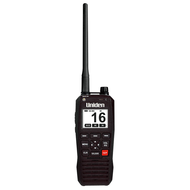 Uniden Floating Handheld VHF Marine Radio [MHS130]