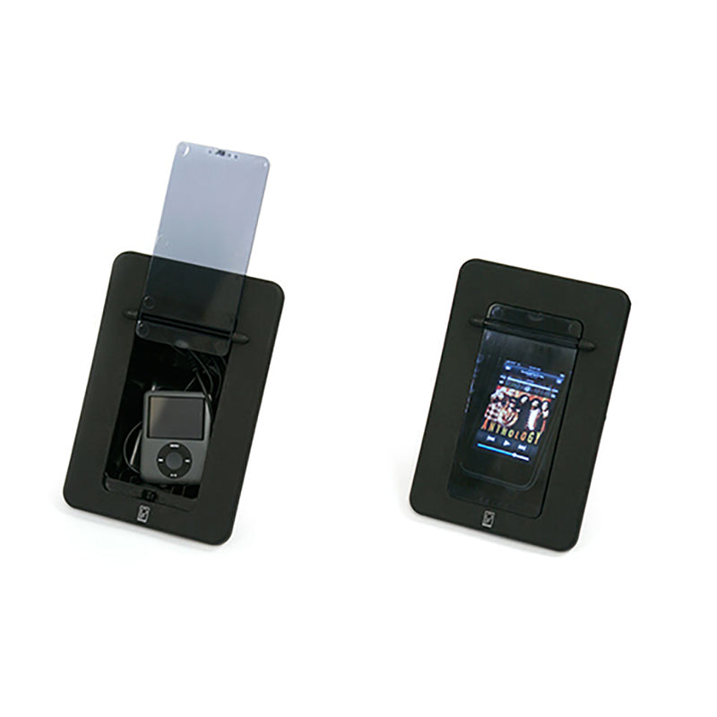Poly-Planar Spa Side Smartphone Enclosure w/ Door - Black [PM2]