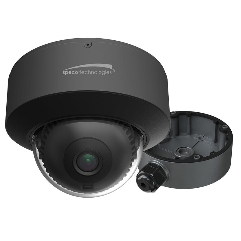 Speco 4MP Intensifier IP Dome Camera w/Advanced Analytics - Junction Box Included [O4ID1]